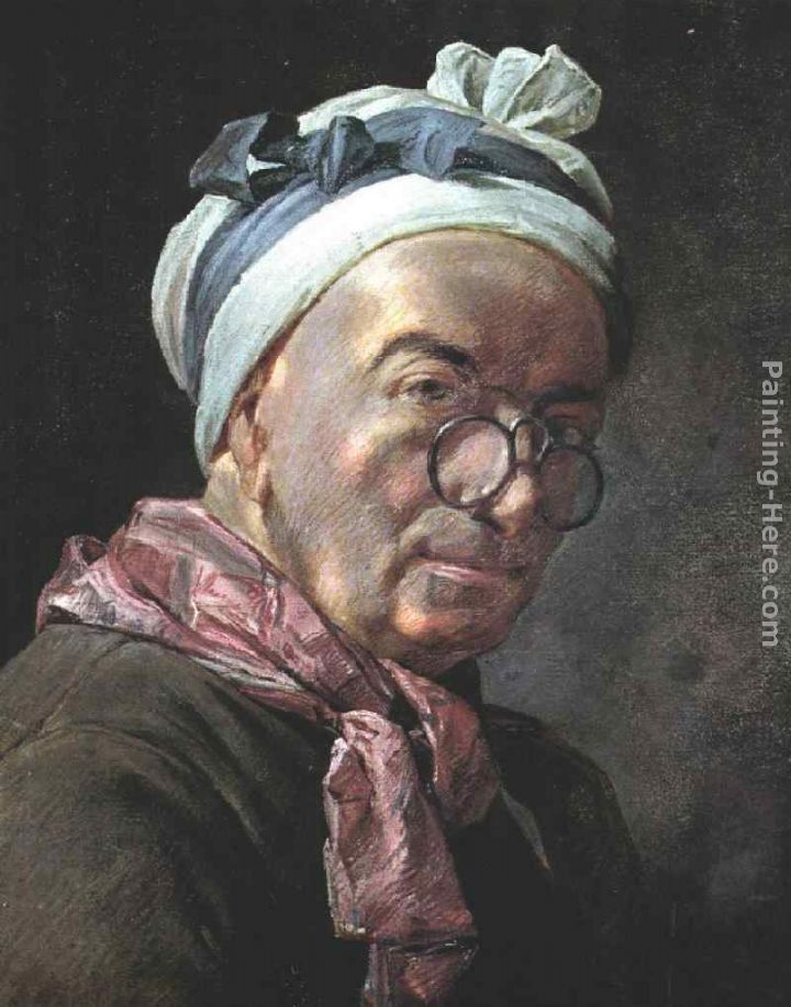 Jean Baptiste Simeon Chardin Self-Portrait